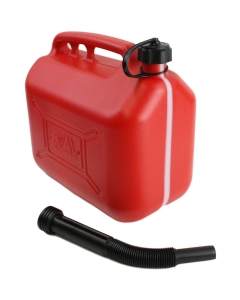 Jerrycan met schenktuit 5 liter 27x14x24cm