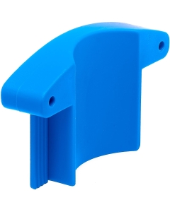 Mast chock 10mm gebogen blauw