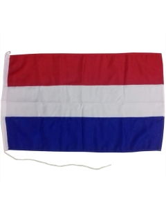 Nederlandse vlag boot 20 x 30cm