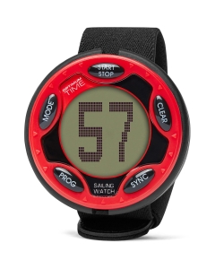 Optimum Time OS series 14 starthorloge rood