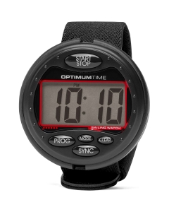 Optimum Time OS series 3 starthorloge zwart