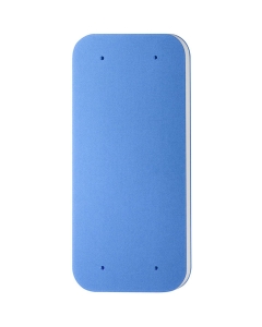 Platte fender 65x30x7.5cm blauw