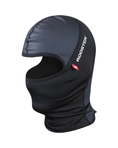 Rooster Aquafleece balaclava zwart - voorzijde