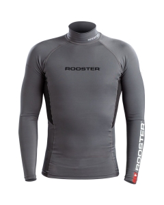 Rooster rash vest long sleeve Antraciet