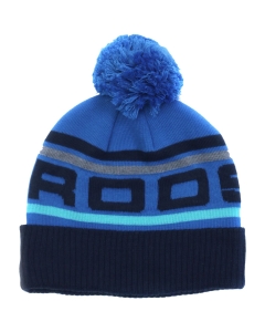 Rooster Recycled Knit Beanie Blauw